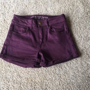 American Eagle super stretch hi-rise shortie